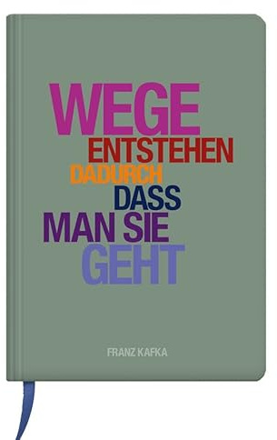 CEDON Notizbuch A5 Hardcover Wege