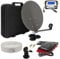 PremiumX Camping SAT Anlage Satellitenschüssel TV Receiver Satelliten-Finder LNB 10m Kabel F-Stecker kompakt im Koffer