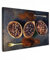 MuchoWow© Leinwand Groß 120x80 cm XXL Deko Schlafzimmer Aesthetic Leinwandbilder Wohnzimmer Gemälde Foto Geschenk Living Room Decoration Kaffee - Kaffeebohnen - Braun - Küche
