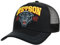 Stetson Wild Ones Trucker Cap Damen/Herren One Size (57-60 cm) - Baseballkappe mit Baumwolle - Größenverstellbare Meshcap - Frühling/Sommer schwarz One Size Small