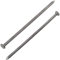 AERZETIX - C70861 - Lot de 100 Clous à tête plate Ø4x120 mm - diamètre de la tête Ø9 mm - en acier - couleur argent - rembourrage bardage menuiserie