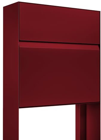 Standbriefkasten Valencia in Rot