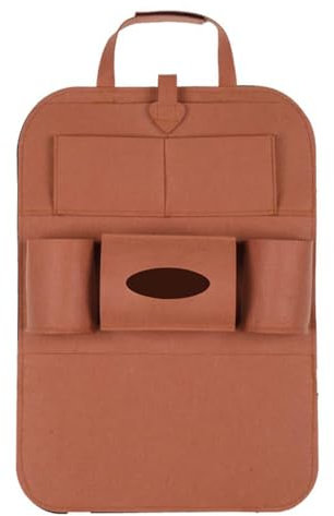 Autositz Organizer, für VW Passat B8 Variant 2014-2022 Rückenlehnenschutz Auto Autositzschoner Autositz Zurück mit große Aufbewahrungstasche,B