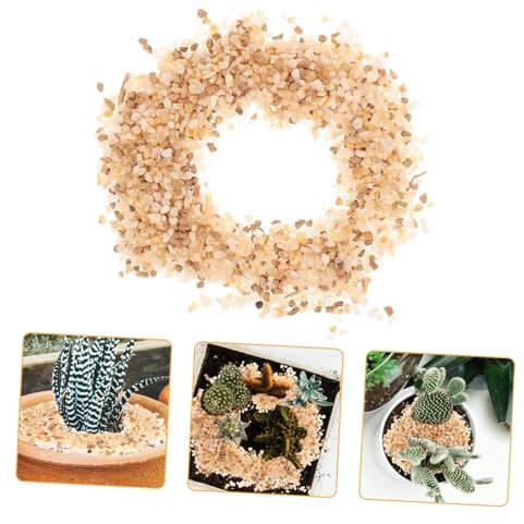 Toddmomy Graviers Décoratifs pour Sable Et Petits Galets pour Aménagement Paysager Plantes Pot Et Terrariums pour Embellissement Et des Plantes