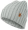 HEYO Beanie Damen, Wintermütze mit Umschlag, Strickmütze Warme Mütze für Winter HCD004 (DE/NL/SE/PL, Alphanumerisch, Einheitsgröße, Grau)
