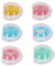 Agatige 6 Colors Close Up Lens Filters Kit, Color Close Up Lens Filter Set Close Up Color Lens Filter Set for Mini 11 Instant Camera