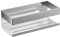 Mensole Bagno Mensole for doccia da bagno, organizer adesivo for doccia a parete, portaoggetti for doccia in acciaio inossidabile senza foratura, accessori for il bagno Porta Shampoo Doccia(Silver)