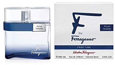 Ferragamo F Free Time Pour Homme Salvatore Edt. Eau de Toilette Spray 100ml