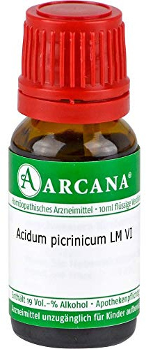 ACIDUM PICRINICUM LM 06 Dilution 10 ml