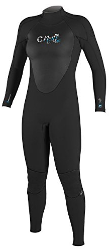 O'Neill Wetsuits Damen Neoprenanzug Epic 5/4 mm Full Wetsuit, Black, 12