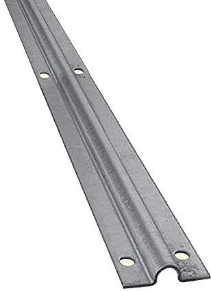 Rail à visser en forme de U ø16mm longueur 3 mètres pour portails coulissants