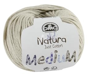 DMC Natura Medium Yarn, 100% Cotton, Colour (31), 50g