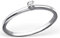 EYS JEWELRY Damen-Solitärring 925 Sterling Silber rhodiniert Zirkonia 52 (16.6) kristall-weiß Verlobungsring