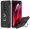 LeYi Funda para Xiaomi MI 9T / MI 9T Pro/Redmi K20 Armor Carcasa con 360 Grados Anillo Iman Soporte Hard PC y Silicona TPU Bumper Antigolpes Case para movil MI 9T con HD Protector de Pantalla,Negro