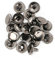 200 juegos de remaches de cuero de remache de doble tapa Espárragos de metal tubulares para reparaciones artesanales de cuero Bolsas Cinturones Sombrero Zapatos Costura Decoración 12x10mm(Negro)