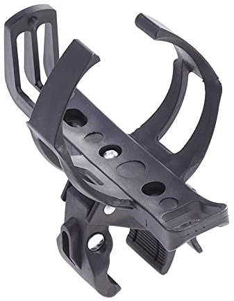 BUMSIEMO Porte-bidon réglable pour vélo ou VTT Noir