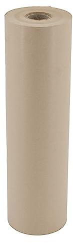 IMBALLAGGI 2000 - Rotolo Carta da Pacchi Kraft Liscia, 45cmx200Mt 40gr/mq, Ideale per Regalo, Fai da Te, Verniciatura, Confezioni e Spedizioni Resistenti
