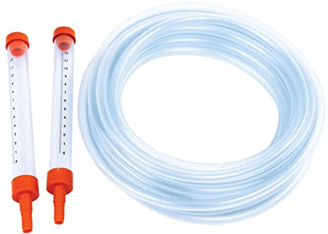 Toolty PVC Water Level Gauge Kit - Hose Spirit Level - 3/8 Inch Diameter - 10m - for Precise Level Measurement of Distant Points - DIY - TLTY-P10