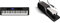 Casio CT-S400 Touch Response Keyboard Piano, CT-S400C5, Black & M-Audio SP-2 - Universal Sustain Pedal with Piano Style Action, The Ideal Accessory for MIDI Keyboards, Digital Pianos