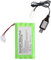 NEWASHAN 2400mAh 9,6V Batterie pour RC Voiture Jouet Avion Robot électrique Truck Camion Télécommandée Radiocommande Rechargeable Ni-MH AA Piles Accu avec Câble de Charge (Fiche Tamiya)