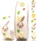 s.dekoda Schleifenband 20m x 25mm Creme - Gelb Ostern Osterhase Osterei Satinband Dekoband [D9151-145]