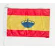 Bandera de España para barcos de 60 x 90 cm. Peso de la tela: estampada, resistente, con punto y lazo, bandera náutica de 60 x 90 cm (España)