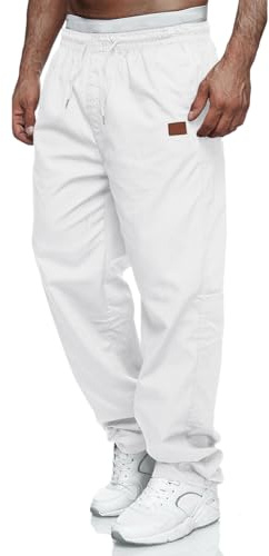 CTU Pantalon Chino Cargo Homme Jogging Pantalon de Travail Taille élastique avec des Poches de Cordon de Serrage