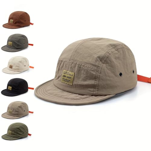 Generisch Vintage Japanese Streetwear Hat | Breathable Snapback Cap for Men Accessory