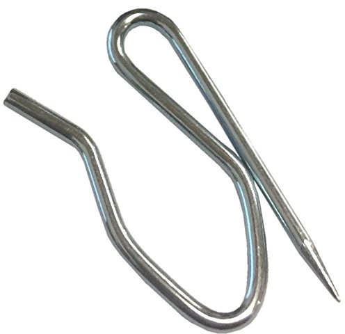 CURTAIN TAPE PINCH FRENCH PLEAT GOBLET PIN HOOKS ( pack of 30 )