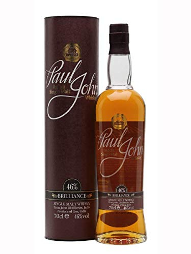 Paul John BRILLIANCE Indian Single Malt Whisky 46% Vol. 0,7l in Giftbox