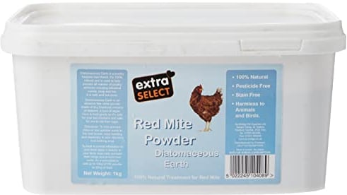 Extra Select Red Mite Powder Bucket, 1 kg