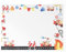Friendly Fox Feuerwehr Schreibtischunterlage Kinder, XXL Notizblock A2 Block, Mal- und Schreibunterlage aus Papier, Kinder Schreibtischunterlage Feuerwehr Junge Mädchen