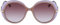 KARL LAGERFELD Damen KL6084S Sonnenbrille, Beige/Lila, Einheitsgröße