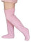XACKWUERO Plüsch Pantoffel Strümpfe Pelz lange Beinwärmer für Frauen Männer über Knie hoch Fuzzy Socken Winter Home Schlafen Socken (Rosa)