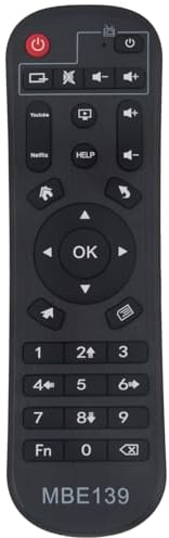 AULCMEET Fernbedienung Ersatz passend für Android TV Box X88 PRO | X88 PRO 10 | | X88 PRO 13 | X88 PRO 20