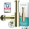 Engelbach® Design Siphon für Waschbecken & Waschtisch - Mit Reinigungsöffnung - Universal Abflussrohr 1 1/4 - Geruchsverschluss, Syphon inkl. Gummimanschette und Anleitung