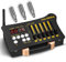 Vangoa DMX Controller, Mini Portable DMX 512 Controller, mit 3 Pcs DMX Controller Dfi DJ 2.4G 3 Empfänger, Beleuchtungssteuerung mit Tasche, Adapter, für Bühne Party Bar Beleuchtung Show, Schwarz