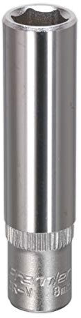 Sealey S1408D Walldrive Socket 8Mm Deep 1/4Sq Drive