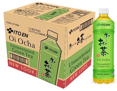 Ito En (Oi Ocha) Japanese Green Tea, 16.9-Ounce Bottles (Pack of 12)
