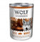 Wolf of Wilderness Erwachsenen-Sparpackung, 24 x 400 g, Eichenholz, Wildschwein