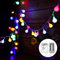 Tomshine Globe String Lights Battery Powered 0.6W 10M 80LEDs Outdoor Fairy Lights Multi-Color 8 Modes Waterproof with Remote Control for Party Living Room Bedroom Patio Garden