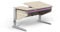 moll Winner Split Classic Kinderschreibtisch höhenverstellbar | mitwachsend & ergonomisch mit geteilter, neigbarer Tischplatte & gerundeten Ecken | Schreibtisch ideal für Schulkinder | Made in Germany