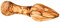 Zitronenpresse ca.15cm Olivenholz Zitruspresse Handpresse Saftpresse Unikat Küche Citrus Limette