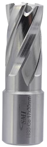 SMI HSS-E Cobalt Kernbohrer 17 mm Drm. Schnitttiefe 30 mm, Aufnahme 19 mm Weldonschaft