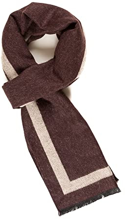 MELIFLUOS DESIGNED IN SPAIN Schal für Herren, wendbar, elegant, klassisch, Kaschmir-Feeling, Schals für Frühling, Herbst und Winter (TA08-15)