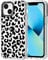 MOSNOVO Case for iPhone 13, [Buffertech 6.6ft Military-Grade Drop Protection] [Anti Peel Off Tech] Clear TPU Bumper Phone Case Cover Design - Black Leopard Print