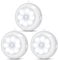 BLS Motion Sensor Light Indoor, AA83 AA Battery Powered Lights, Under Cabinet Light, Battery Led Light, Closet Lights, Stick on Wireless Puck Lights for Hallway, Stairway, Basement, Kitchen (3 Packs)