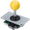 Zunate Kits de Joystick para Juegos de Piezas de Bricolaje, Codificador USB de Retardo Cero + Joystick de 8 Vías + 10 Botones Pulsadores para Proyectos de Bricolaje de (Amarillo)