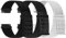 TumpCez Nylon Uhrenarmbänder,16mm 18mm 20mm 22mm Schnellverschluss Armband Fabric Aatmungsaktive Gewebte Verstellbare Ersatzband Sport Ersatzarmband für Herren Damen(3 Stück)