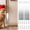 Placa de aluminio para puerta, 2 piezas de 16 pulgadas, placa de metal para puertas exteriores, placas decorativas de aluminio para el hogar